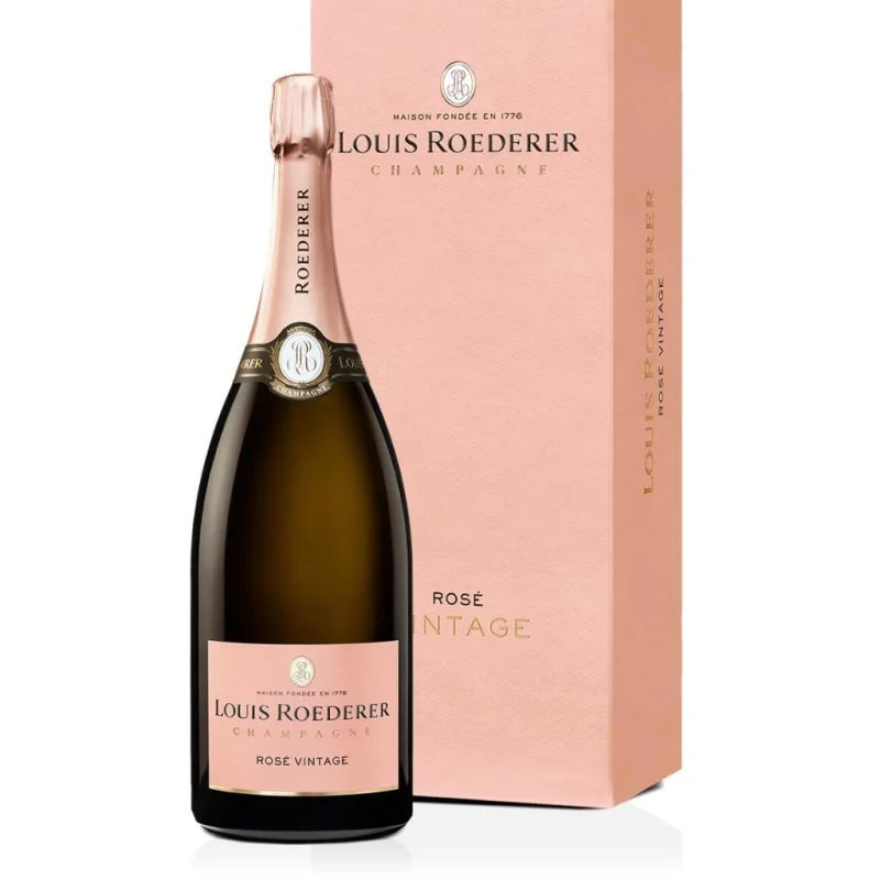 Louis Roederer Vintage Rose 2013 12% Magnum 1500ml – Deluxe Boxed