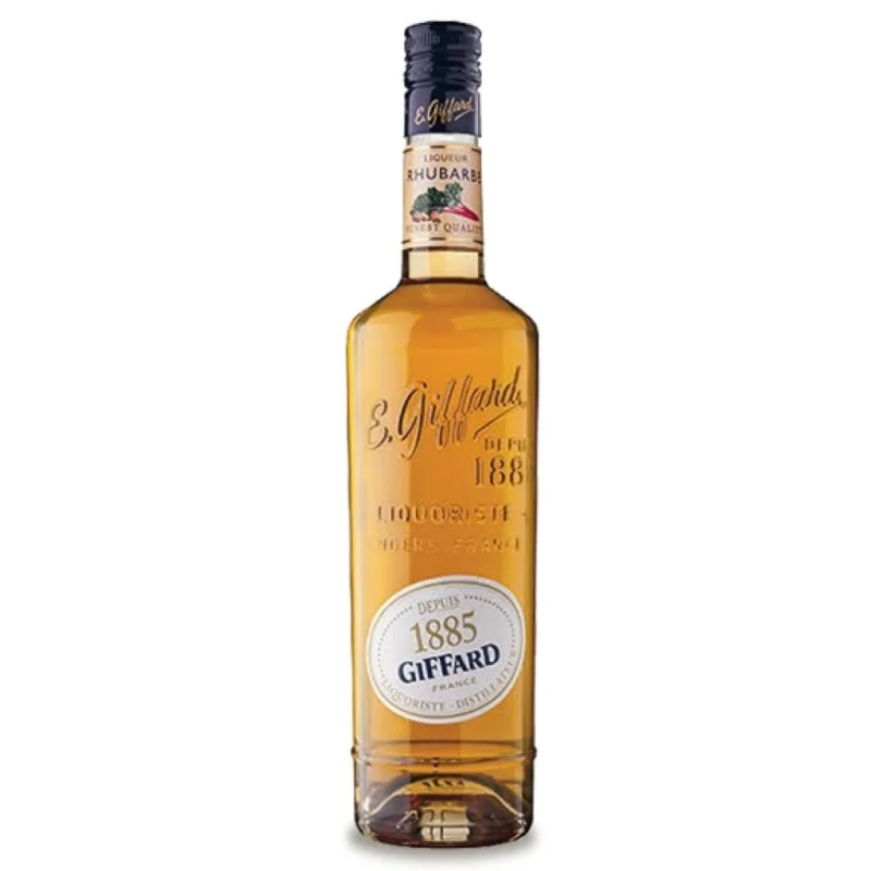 PERSONALISED GIFFARD RHUBARB LIQUEUR 700ML