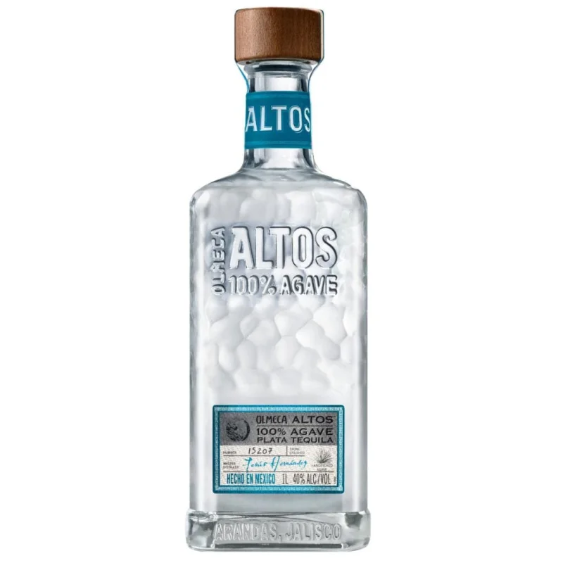 OLMECA ALTOS ALTOS PLATA TEQUILA 38% 1LT