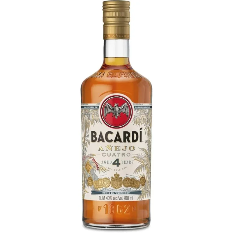 Bacardi Anejo Cuatro 40% 700ml