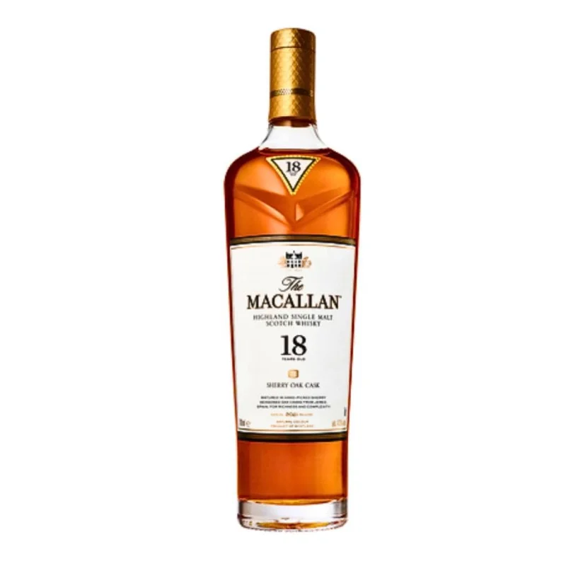 The Macallan 18 Year Old Sherry Oak 43% 700ml