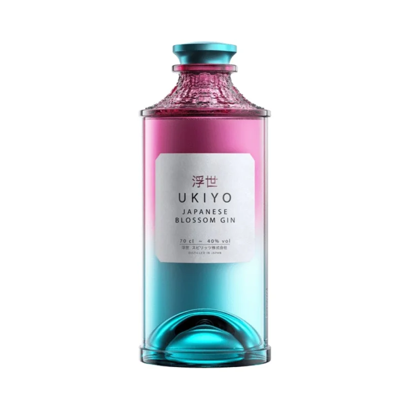 Ukiyo Japanese Blossom Gin 40% 700ML