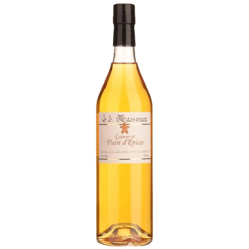 PERSONALISED MASSENEZ GINGERBREAD PAIN D’EPICES LIQUEUR 17% 700ML