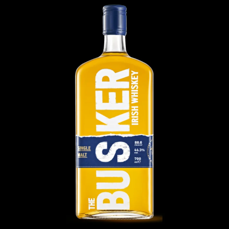 The Busker Single Malt Irish Whiskey 44.3% 700ml
