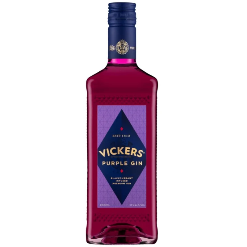 Vickers Purple Gin 37% 700ml