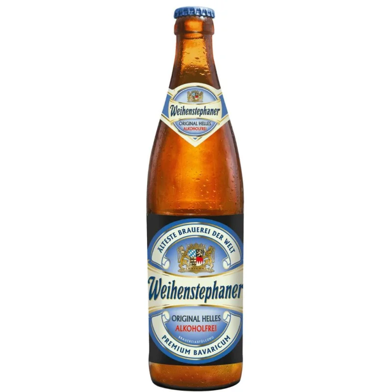 WEIHENSTEPHANER ALCOHOL FREE ORIGINAL HELLES 0.5% 500ML