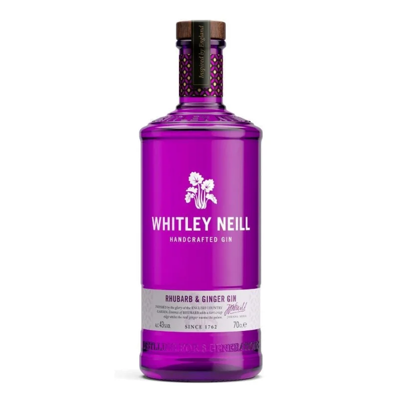 Whitley Neill Import Rhubarb & Ginger 43% 700ml