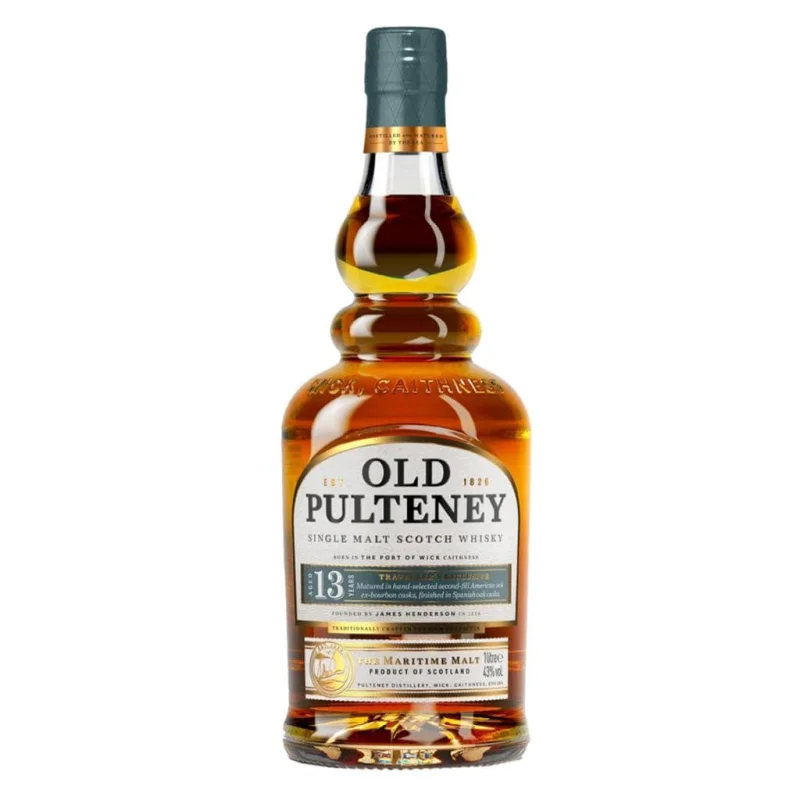 Old Pulteney 13 Year Old Single Malt Scotch Whisky 43% 1000ml
