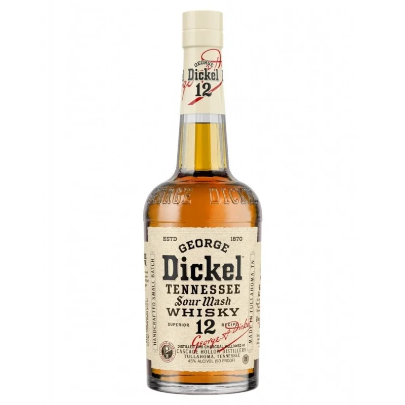 PERSONALISED GEORGE DICKEL NO 12 TENNESSEE WHISKY 750ML