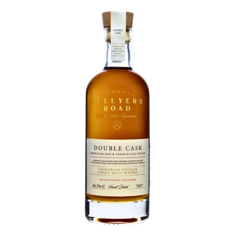HELLYERS ROAD DOUBLE CASK SINGLE MALT WHISKY 46.2% 700ML