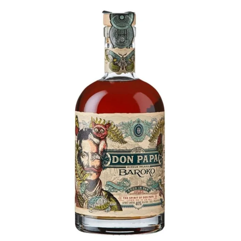 DON PAPA BAROKO PHILIPPINES RUM 40% 700ML
