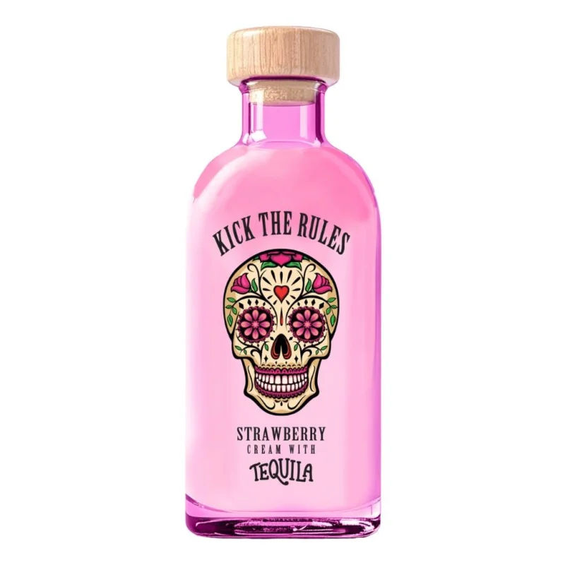 Kick the Rules Strawberry Cream Tequila 15% 00ml