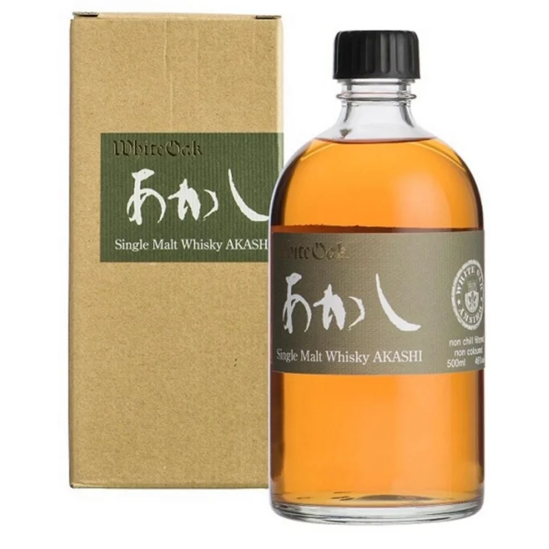 PERSONALISED AKASHI WHITE OAK SINGLE MALT 500ML