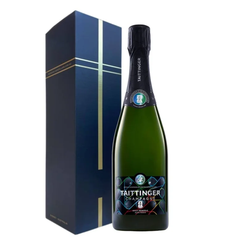 Personalised Champagne Taittinger Brut Reserve FIFA World Cup 12.5% 2026