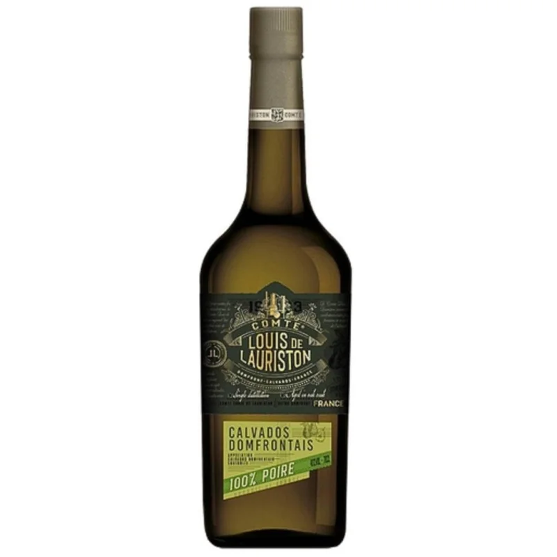 Comte Louis De Lauriston Calvados 5 Year Old 100% Pear Domfrontais 40% 700ml