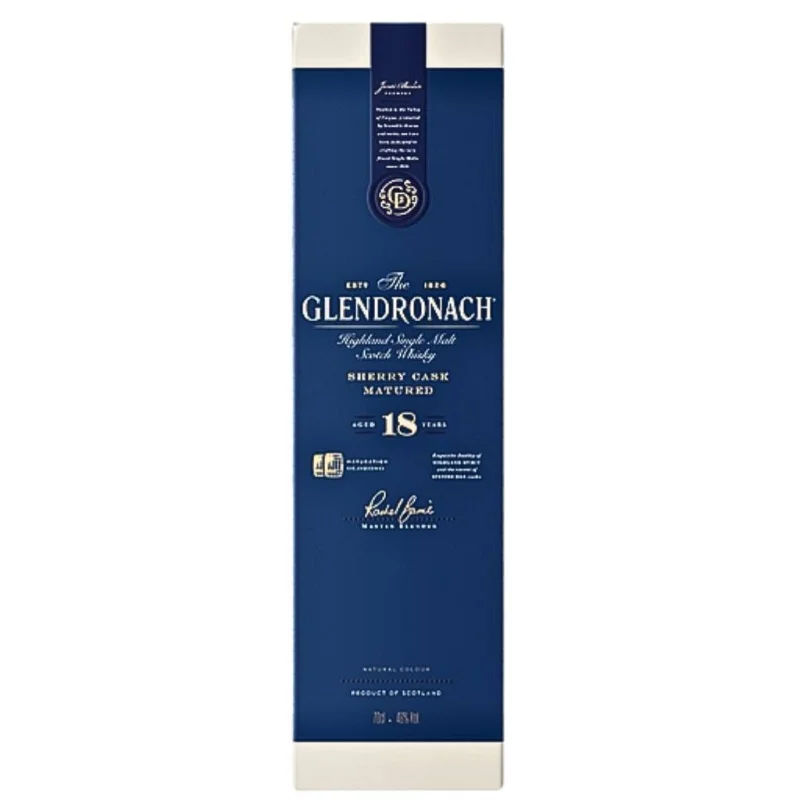 Glendronach 18 Year Old New 46% 700ml