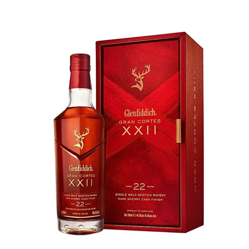 Glenfiddich 22 Year Old Gran Cortes 44.3% 700ml