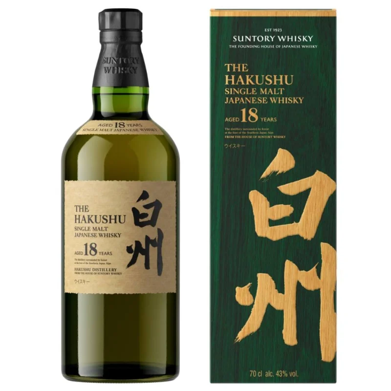 Hakushu 18 Year Old 43% 700ml