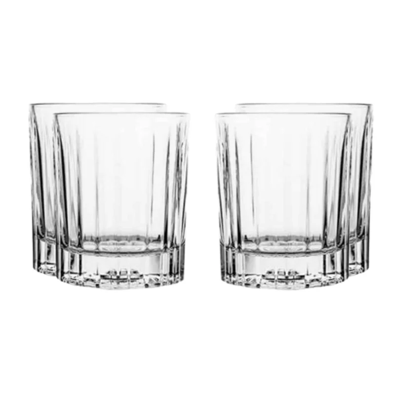 Libbey Double Old Fashioned Flashback Whisky Glass 355ml – 4 Pack