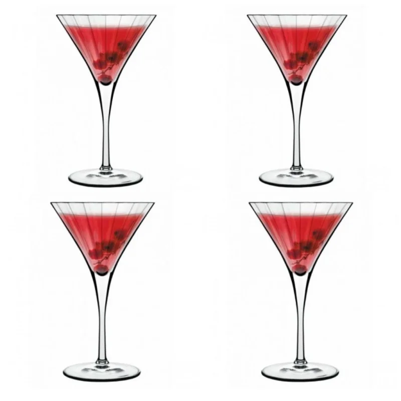 Luigi Bormioli Bach Martini Glass 260ml – 4 Pack