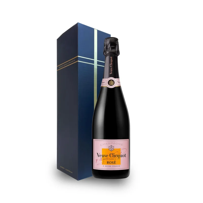 Personalised Veuve Clicquot Rose 750ml – Gift Boxed