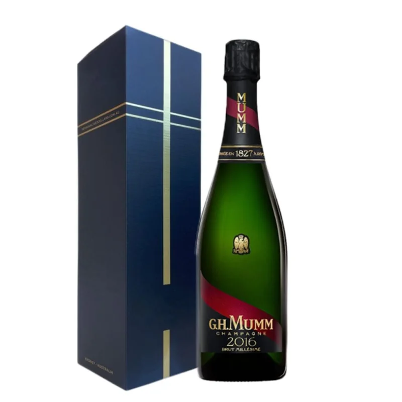 Personalised G.H.Mumm Vintage 2016 Gift Boxed