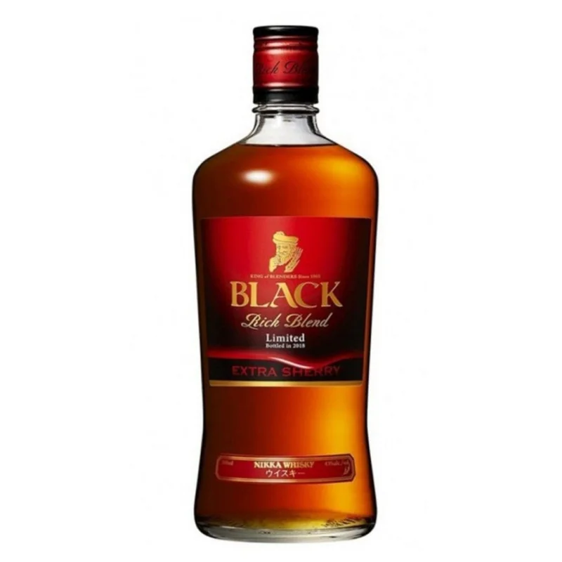Personalised Nikka Black Rich Blend Japanese Whisky 40% 700ml