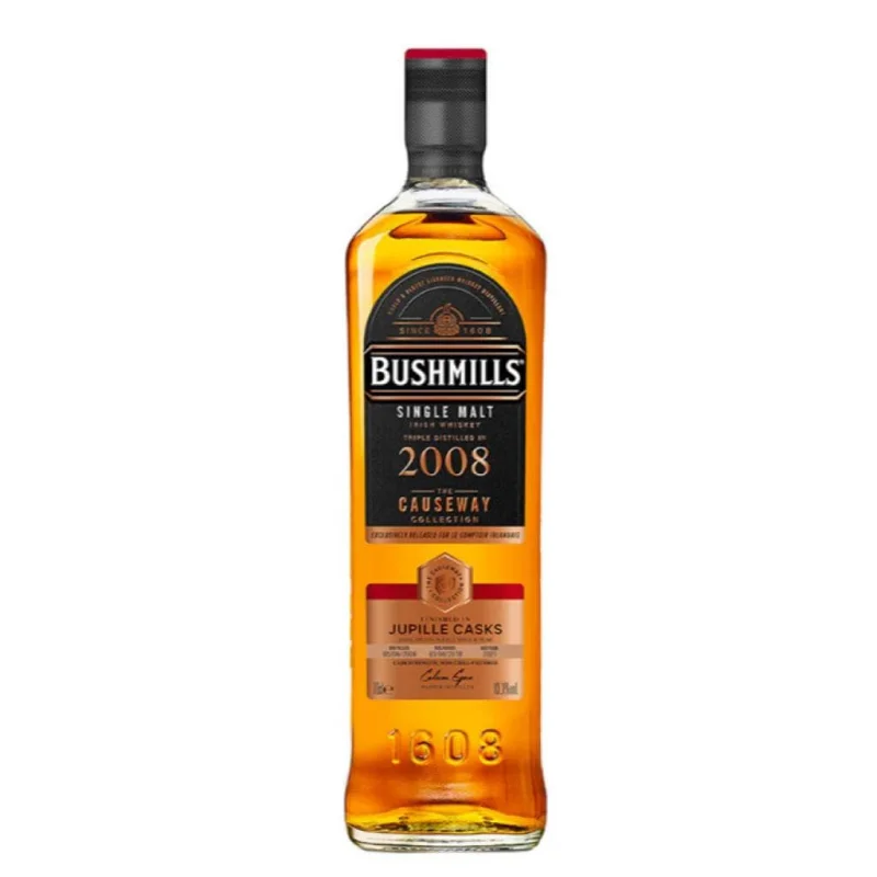BUSHMILLS CAUSEWAY 2008 JUPILLE CASKS IRISH WHISKEY 55.1% 700ML