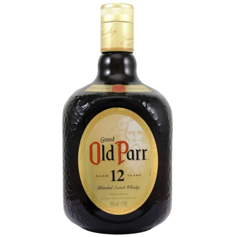 GRAND OLD PARR 12 YEAR OLD BLENDED SCOTCH WHISKY 40% 1LT