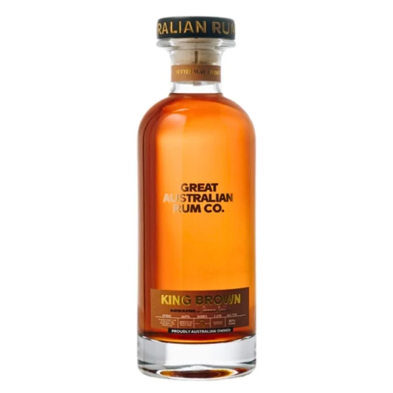 Great Australian Rum Co King Brown Premium Rum 40% 700ml