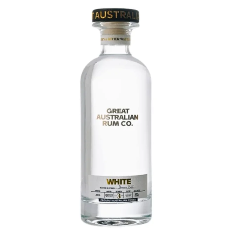 Great Australian Rum Co White Rum 37% 700ml