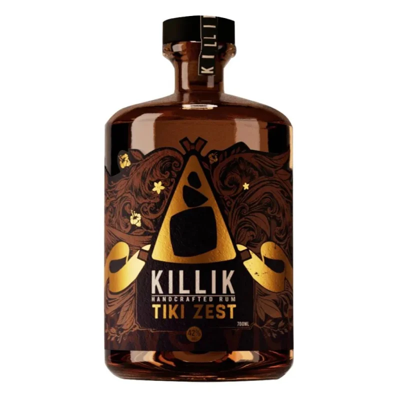 KILLIK RUM Tiki Zest Triple Sec Liqueur 44% 700ml
