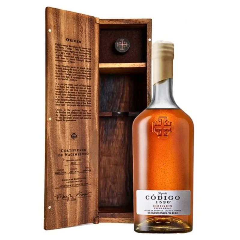 Codigo Origen Extra Anejo 40% 750ml