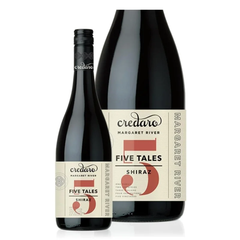 Credaro Five Tales Shiraz 2022 14.2% 750ML