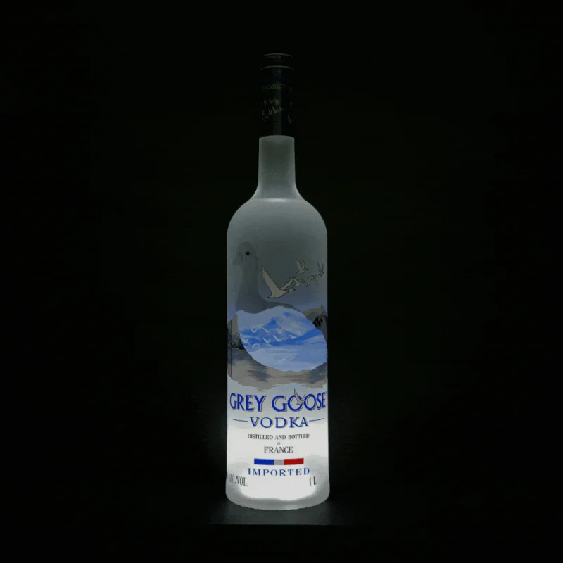 Personalised Grey Goose Vodka Lights Edition 1L 40% ABV