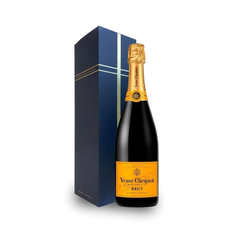 Personalised Veuve Clicquot Yellow Label 750ml – Gift Boxed