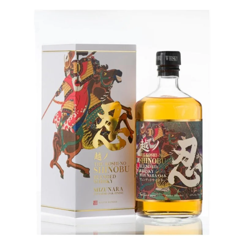 PERSONALISED THE SHINOBU KOSHI-NO BLENDED JAPANESE WHISKY 43% 700ML