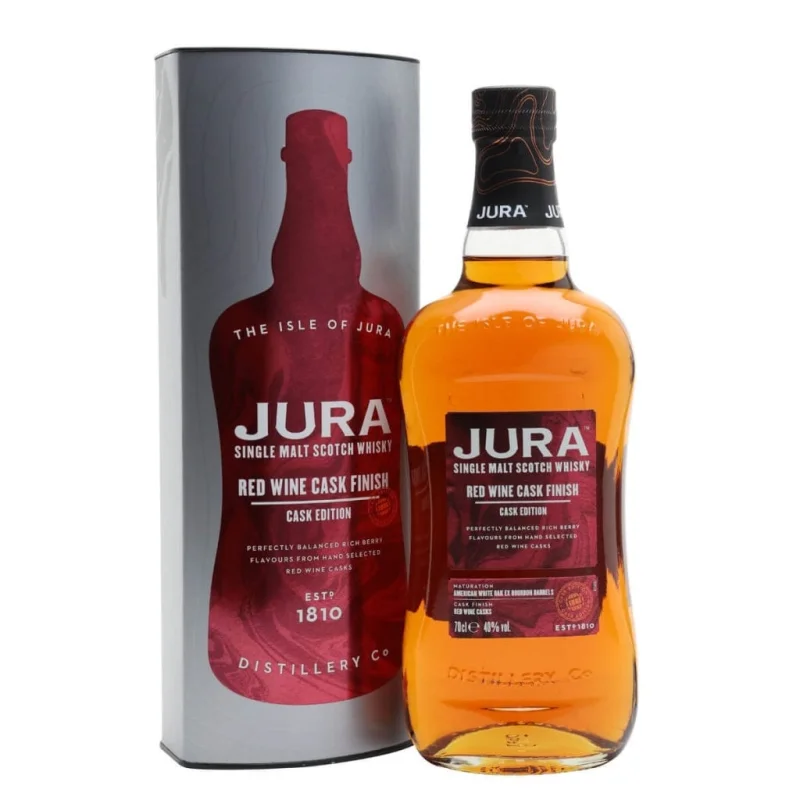 Isle Of Jura Red Wine Cask Whisky 40% 700ML