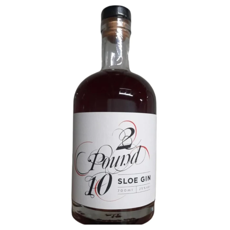 2 POUND 10 SLOE GIN 25% 700ML