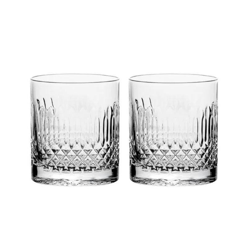 Luigi Bormioli Diamante Double Old Fashioned 380ml – 2 Pack