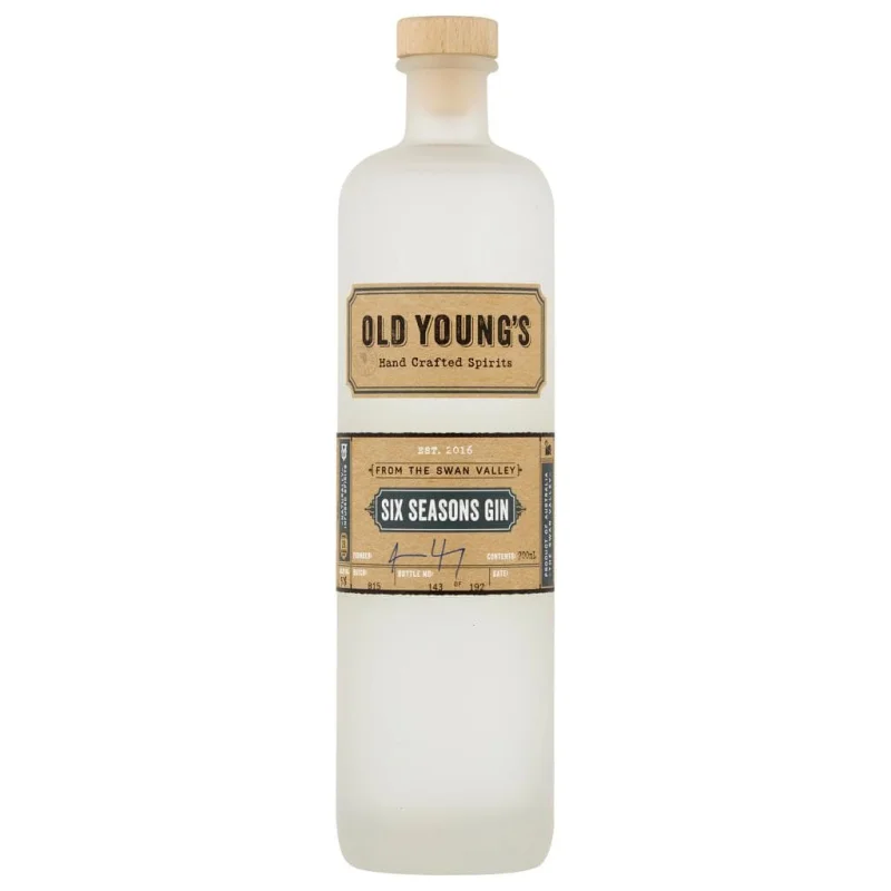 OLD YOUNG’S SIX SEASONS GIN 50% 700ML