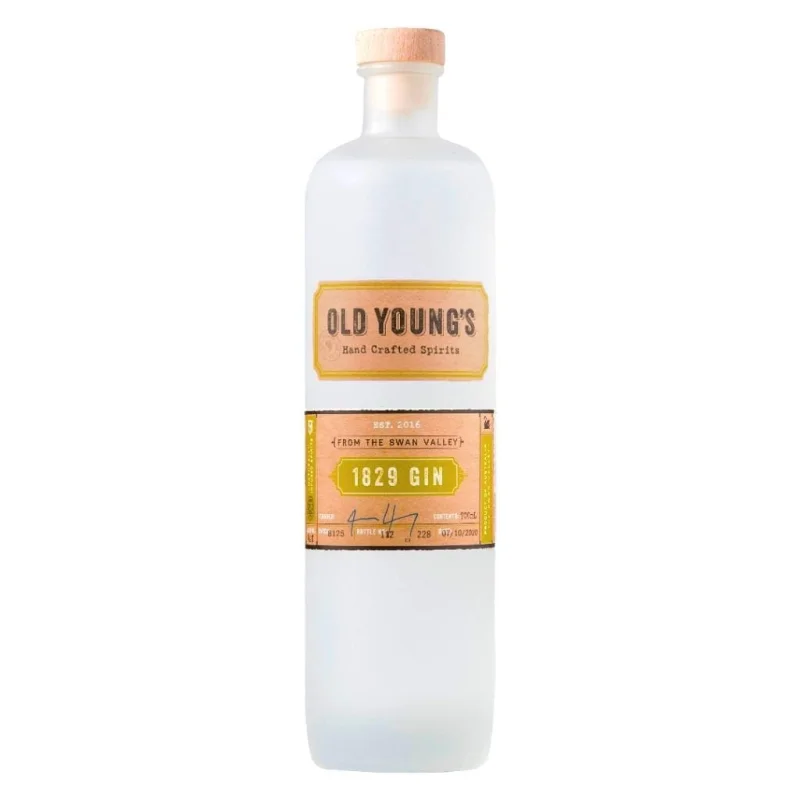 PERSONALISED OLD YOUNG’S 1829 GIN 42% 700ML