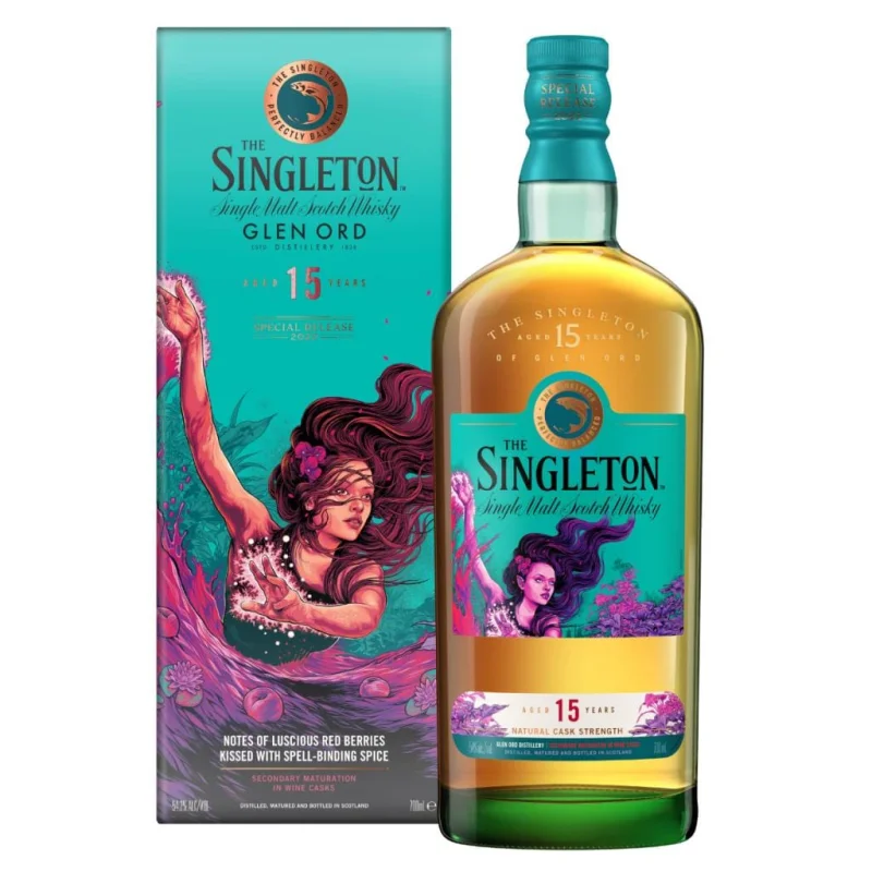 THE SINGLETON OF DUFFTOWN GLEN ORD 15 YEAR OLD 54.2 700ML
