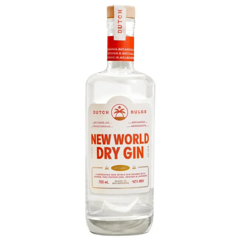DUTCH RULES NEW WORLD DRY GIN 42% 700ML
