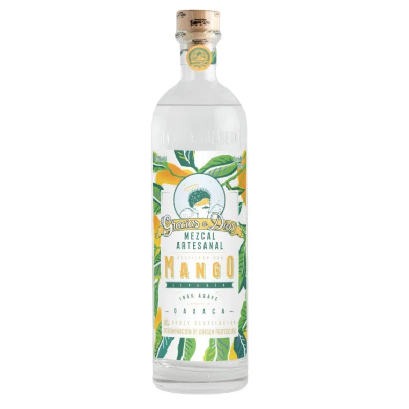 GRACIAS A DIOS MANGO MEZCAL 45% 700ML