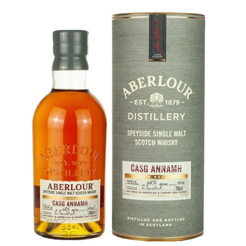 ABERLOUR CASG ANNAMH BATCH RELEASE #4 SINGLE MALT SCOTCH WHISKY 48% 700ML