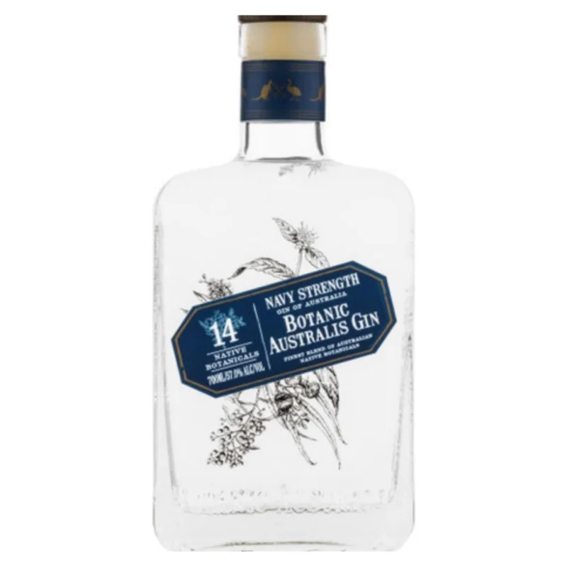 BOTANIC AUSTRALIS NAVY STRENGTH GIN 57% 700ML