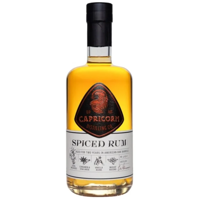 CAPRICORN DISTILLERY SPICED RUM 38% 700ML