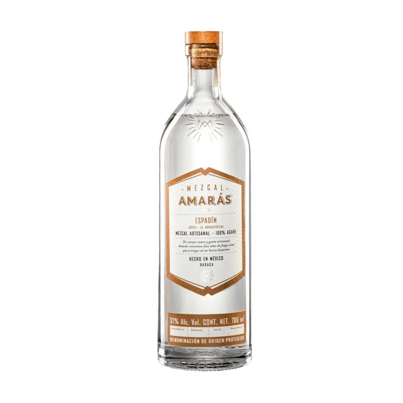 MEZCAL AMARES 100% ESPADIN 37% 700ML
