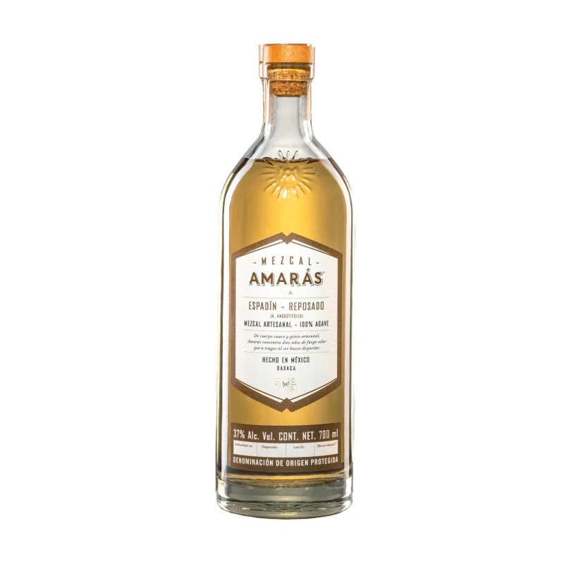 MEZCAL AMARES REPOSADO ESPADIN 40% 700ML